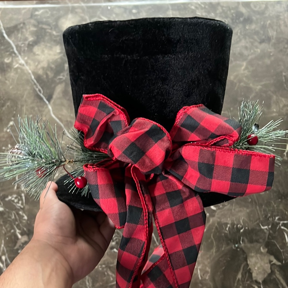 Christmas decoration hat